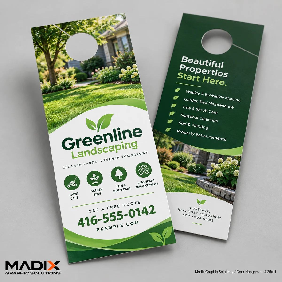 Door Hangers: Madix door hangers sample 2
