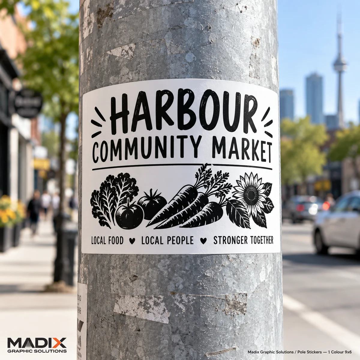 Pole Stickers: Madix pole stickers sample 2